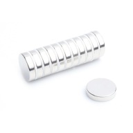 Neodymový cylindrický magnet MW 18x4 N38, sada 5 kusov
