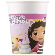 KOCI DOMEK GABI papierové poháre 200 ml 8 ks