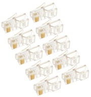 KONCOVKA ZÁSTRČKA RJ45 RJ 45 RJ-45 10 kusov
