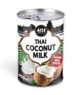 Thajské kokosové mlieko (86% kokos) 400ml