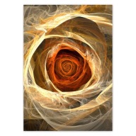 Samolepky A5 PRIVATE Fractal rose