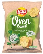 Lay's Oven pečené čipsy jogurt s bylinkami 180 g