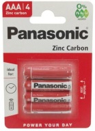 Batérie Panasonic AAA do baterky, diaľkové ovládanie hodín, 4 ks