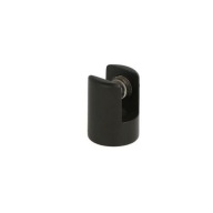 Držiak, držiak na sklo, police, sklo 6-10mm čierne