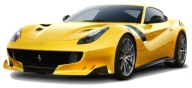 NÁLEPKA NA OKENNÉ OKNO ZRKADLO FERRARI AUTO