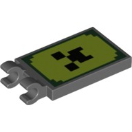 LEGO MINECRAFT 30350bpb098 TMAVO SIVÁ NOVÉ (1g)