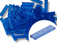 LEGO 2431 DLAŽDIČKA 1x4 VODOVÁ MODRÁ 20 ks