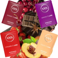 EXS LUBRICANT PRÍCHUŤ intímny gél ústny jedlý SET rôznych príchutí 20ml