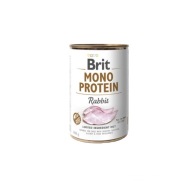 Brit mono proteínové krmivo pre psov RABBIT 400g