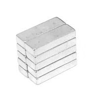 Plochý neodýmový magnet 10x3x2 10ks, silný magnézium