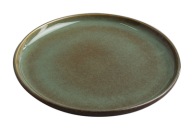 Dezertný tanier 22 cm, kamenina, zelená