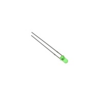 LED 3mm zelená blikajúca matná / 4720 rs