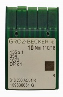 GROZ-BECKERT ihlice okrúhle 135x1 354 DPx1 R 110/18