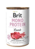 BRIT MONO PROTEÍNOVÁ KONZERVA PRE PSOV jahňacie 400g