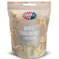 Jimmy's Popcorn v bielej čokoláde - Cholocate White White Chocolate 120g