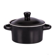 TINEO zapekacia misa s vekom, čierna, 0,35 l HOMLA