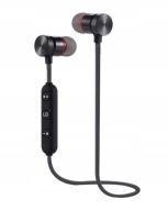 BEZDRÔTOVÉ ŠPORTOVÉ SLÚCHADLÁ BLUETOOTH DO UŠÍ NA BEŽANIE MIKROFÓNU
