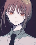 Anime Plagát Motorová píla Muž CHM_023 A3 (vlastné)