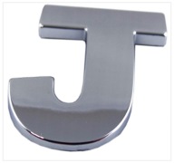 X5Z48 ZNAK PÍSMENO CHROMOVANÉ PÍSMENO J J VEĽKÉ 5,6CM 49857