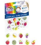 Drevené ozdoby FIORELLO GR-WD607 ovocné gombíky (2