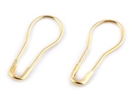 BEZPEČNOSTNÉ BEZPEČNOSTNÉ DEKORATÍVNE BEZPEČNOSTNÉ HRIEDELE - 22 MM - ZLATÉ