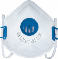 POLOMASKA OCHRANNÁ Maska FFP1 s ventilom P1, domáci