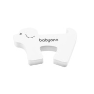 BabyOno zvierací zámok dverí biely pes 958