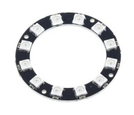 736 Ring 12 WS2812B 5050 RGB LED diódy