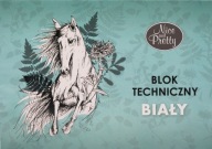 TECHNICKÝ BLOK, BIELY, FORMÁT A4, 10 LISTOV, KONÍKY