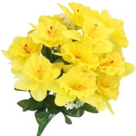 Narcisy KYTICA Z narcisov KVETY HUSTÉ VEĽKÉ Narcisy UMELÉ KVETY