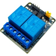 2-kanálový 5V 10A modul nízkostavového riadeného relé 0V pre Arduino