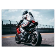 Nálepky A5 LEVEL Motocyklista na trati