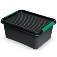 PLASTOVÝ KONTAJNER S VEKOM NA ÚLOŽNÝ BOX 12,5L