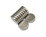 SET SILNÝ VALEC NEODYMIOVÝ MAGNET 6x3. 10 ks.