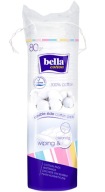Bella Cotton okrúhle kozmetické tampóny 80 ks.