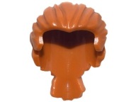 LEGO HAIR 95226 červená oranžová tmavá NOVINKA (1g)