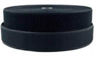 VELCRO 3cm VELCRO PÁSKA OBOJSTRANNÁ ČIERNA 30mm - 5 metrov