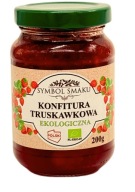 Jahodový džem 75% bio jahody tradičné 200 g prírodné