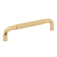 SANTI GOLD LESK NÁBYTKOVÁ KĽÚČKA 160MM HVYT REBROVANÁ MODERNÁ