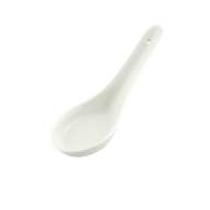 Biela porcelánová lyžica 13,8 [3307474]