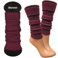 Steven 092 Dámske otepľovače Bavlna Heather