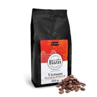 ČERSTVO PRAŽENÉ kávové zrná Vietnam ROBUSTA Rizzi Vietnam di Gia Lai 0,5kg