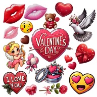 JEDLÉ NÁLEPKY na PLÁVAJÚCI CUKOR Jedlé oblátky Valentínske srdiečka