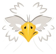 Maska orla vtáka orla