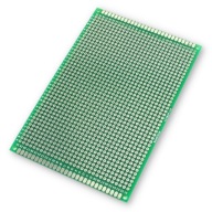 Prototyp DPS 8x12 cm, jednostranný, 1290 otvorov, potlač 2,54 mm