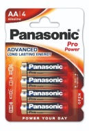 Alkalické batérie Panasonic Pro Power AA 4 ks.