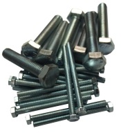 METRICKÁ SKRUTKA M8x25, pozinkovaná, trieda 8,8, 0,25 kg = 17 ks.