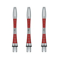 WINMAU TRIAD KRÁTKE ČERVENÉ HLINÍKOVÉ HRIADELE