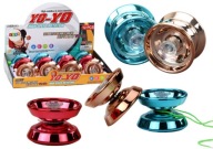 Yoyo Aluminium Classic Yoyo Blue Gold Red