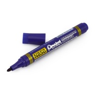 PENTEL N850 PERMANENTNÝ ZNAČOVAČ okrúhly MODRÁ
